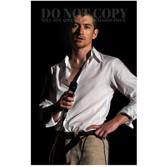 Alex Turner Photograph 11 X 17 | Arctic Monkeys | Live Photo | RARE Poster Print - Picture 1 of 2